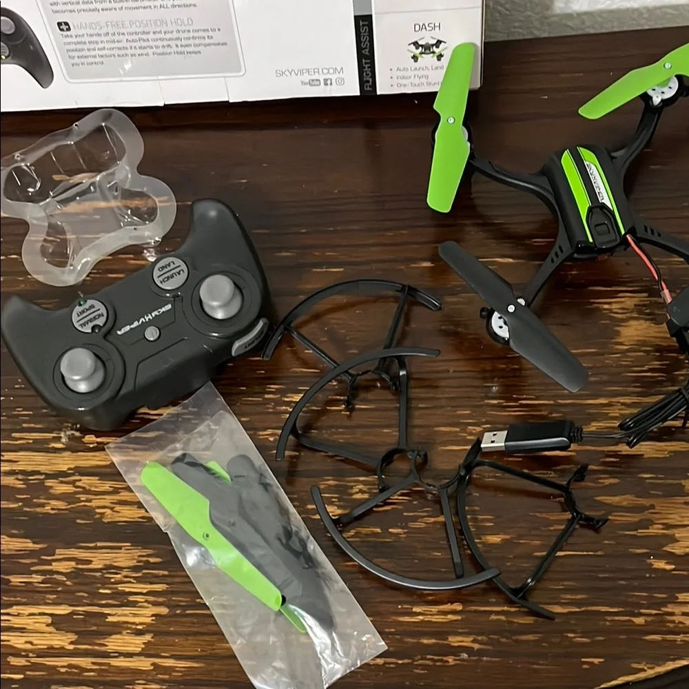 Sky Viper Fury Stunt Drone with Controller